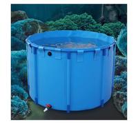 Piscina inflable al aire libre para jardín, redondo, de PVC grueso, estructura duradera, estanque de plástico plegable grande para acuicultura (2 x 0,8 m)