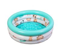 Piscina Inflable,Bañera con Estampado de Dibujos Animados - Piscina Hinchable para Niños,para Pelotas de Mar Juguete de Niños Mascotas Jardín Trasero Playa Vacaciones