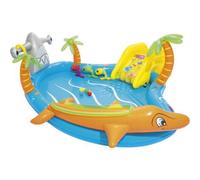 Piscina inflable Bestway 53071 Playcenter Sea Life con área de juegos, 2+ años