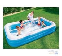 Bestway® 10' x 6' x 22"/3.05m x 1.83m x 56cm Blue Rectangular Family Pool