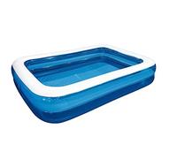 Piscina Inflable, Césped, Piscina Familiar Hinchable Rectangular para Jardín Piscinas Desmontables(200 * 150 * 50cm)