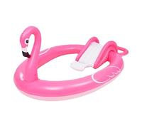 Piscina inflable con tobogán acuático para jardín y patio trasero, diseño familiar, 245 x 157 x 21 cm