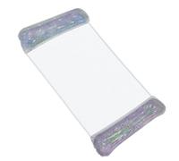 Piscina Inflable Flotas Hamaca de Agua para Adultos, Tumbona portátil Flotante | Summer Glitter Flotating Tumba para Adultos Que Toman el Sol de Vacaciones Junto al Lago
