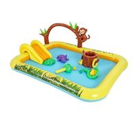 Piscina Inflable Infantil con Tobogán Colchoneta divertida con animales de