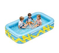 Piscina Inflable para Cuenca De Pelotas Espesado 209,8 x 144,8 x 55,9