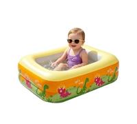 Piscina inflable para | Gran portátil de PVC antideslizante | Cuenca de baño inflable para | interior al aire libre jardín playa trasero curso