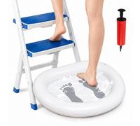 Piscina inflable para piscina, spa y jacuzzi, con bomba de mano, bañera de pies para piscinas de pie