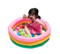 Piscina inflable - Piscina familiar de tamaño completo, asientos, respaldo y soporte para bebidas, piscina inflable de PVC engrosada duradera para fiestas acuáticas de verano en el patio trasero