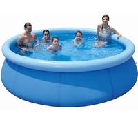 Piscina Inflable - Piscina Redonda de 300x76 cm, Capacidad de 3816 litros, Fabricada en Material Resistente, Ideal para el Verano.
