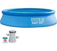 Piscina Insuflável INTEX Easy Set (Bomba de Filtro - 1942 L - 244x61cm - Azul - PVC)