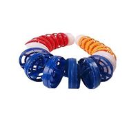 Piscina Lane Rope y valla de seguridad Fácil instalación Waterway Divisor Floats para playa y parque acuático Durable Lane Line Boya Kit para Piscina Seguridad