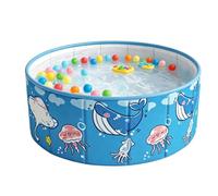 Piscina no hinchable antideslizante para juegos portátiles | Piscina de pelotas plegable para jardín, playa, parque, fiesta, verano, adultos, niños, niñas, animales