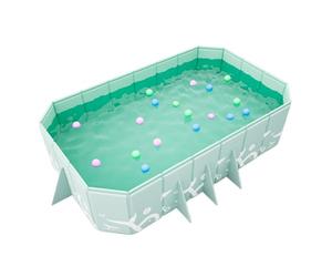 Piscina no hinchable, cómoda y fácil de usar, espesada, plegable, portátil