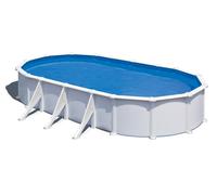 Piscina Oval GRE Fidji Kit 730 Eco 730x375x120 Bomba A Arena Skimmer Escalera