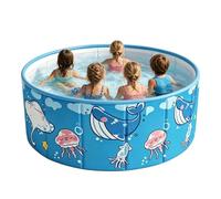 Piscina para agua plegable no inflable | Piscina plegable para perros y pelotas, para exteriores, suelo, jardín, patio, playa, parque, fiesta, adultos, niños, niñas