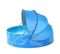 Piscina para con toldos - Juguete acuático Plegable de Verano de 120x30 cm | Piscina para con Sombras | para Playa, natación, Patio Trasero, niña, niño, Parque al Aire Libre