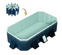 Piscina para niños | Piscinas Grandes Plegables sin inflables | Centro de Juegos para Piscinas inflables | Piscina portátil | Piscina Inflable para Amigos y niños, bañera al Aire Libre