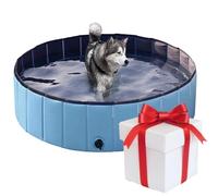 Piscina para perros, 80x20cm + ¡Sorpresa para tu Perro GRATIS!