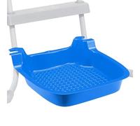 Piscina para pies, bañera para escalera de piscina, lavabo de pies, piscina portátil, antideslizante, para piscinas elevadas, spa, pies limpios, 41 x 40,5 x 13 cm