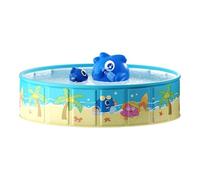 Piscina Plegable - Bañera Portátil Plegable,Estanque de Verano para Niños y Mascotas Perros Gatos - para Razas Pequeñas Medianas Grandes Cachorros Jardín Patio Interior Exterior