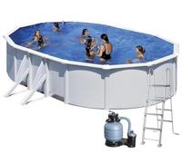 PISCINA PLEGABLE OVALADA GRE FIDJI ECO CM.500x300xH120 - Kit 500 ECO