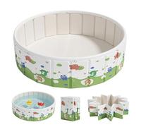 Piscina Plegable para Perros - Piscina Plegable para Perros - de Baño para Cachorros - Exterior Patio Jardín Camping Autocaravana Verano Hogar Apartamento Dueños de Raza Niños Cachorros