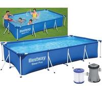Piscina Rectangular 399X211XH81 Art. 56424 Bestway Piscinas Fuera De Tierra