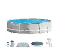 Piscina redonda intex prisma frame 457x107 cm con depuradora 457 cm