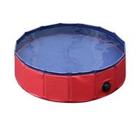 Piscina rígida PawHut para mascotas color Rojo