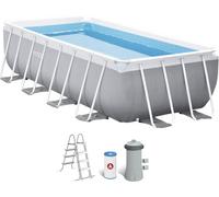 Piscina desmontable prism frame rectangular 4 metros con depuradora