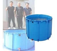 Piscinas Desmontables Acero/ Piscina Marco Piscina Elevada De 1 M De Altura, Piscina De Olas De Verano (no Inflable), Piscinas De Natación Al Aire Libre, Estanque Circular Con Peces Koi.(1.2X1M/3.9X3.
