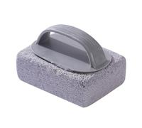 Piscinas Permice Piedra - Cómate fácil y mango de agarre de agarre de agarre Pumice Cleaner | Bloque de limpieza de piscinas resistentes a las manchas | Piedra de pómez de baldosas para el anillo de t