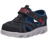 Skechers Kids Boy's 401680N Sneaker, Navy Blue, 10 Toddler