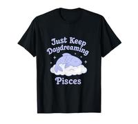 Piscis Daydreaming Cloud Zodiac Graphic Camiseta