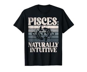Piscis naturalmente Intuitivo Piscis Camiseta