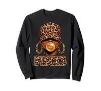 Piscis Zodiac Black Queen Afro Melanin Astrología Signo Sudadera