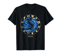 Piscis Zodiaco Astrología Horóscopo Constelación Celestial Camiseta