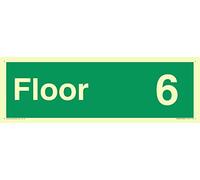 Piso 6 - Seguridad contra incendios: documento aprobado B Wayfinding Sign - L41