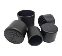 Piso de Patas Silla PP ABS, ors | Negro for patas de sillas de comedor, patio y cocina.(40mm)