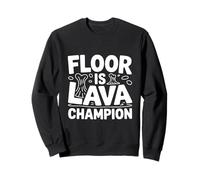 Piso Es Campeón De Lava Divertido Juego Sudadera