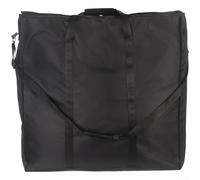Piso impermeable de la espuma para el bolso del almacenamiento de la teja, cubierta a prueba de polvo de la tela de Oxford con la cremallera para las esteras del gimnasio, negro 62x36x62 cm (420D)