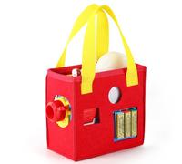 PISOSN Funda de transporte portátil compatible con Little Tikes Story Dream Machine Starter Set (rojo)