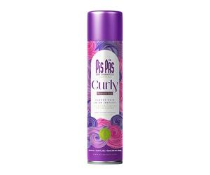 PisPás Dry Shampoo Curly - Champú en Seco para Rizos, Define y Refresca Sin Residuos, Ideal para Cabello Rizado y Texturizado