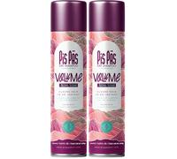 PisPás Dry Shampoo Volume - Champú en Seco para Volumen y Frescura Instantánea, Elimina el Aceite y los Olores, Ideal para Todo Tipo de Cabello (Paquete de 2)
