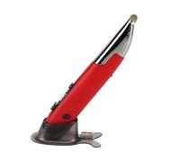 Pissente 2.4g Pen de Mouse Inalámbrico, 4 Teclas Pen Vertical Pen Digital PC PC Inputada de Voz del Mouse 128 Lenguajes para Computadoras Portátiles para PC (Rojo)