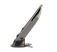 Pissente 2.4g Pen de Mouse Inalámbrico, 4 Teclas Pen Vertical Pen Digital PC PC Inputada de Voz del Mouse 128 Lenguajes para Computadoras Portátiles para PC (Grey)