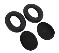 Pissente Almohadillas para Auriculares de Piel de Oveja Mejoradas, Aislamiento Acústico Elástico Brillante, Aptas para Auriculares Ultra QC Ultra, Juego de 2 Almohadillas para los Oídos