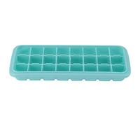Pissente Bandeja de Hielo de Silicona de 24 Rejillas con Tapa, Molde para Hielo, Cubos Pequeños de 1,2 X 1,2 Pulgadas, Silicona y PP para el Hogar, Cocina, Bebidas para Niños, Uso en Pasteles y