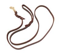 Pissente Correa de de Cuero Artificial Suave con Ergonómico, Cuerda de Entrenamiento para Perros Medianos y Grandes Que Caminan