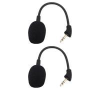 Pissente Micrófono de Repuesto para Auriculares Cloud Mix, Cancelación de Ruido con Conector de 3,5 Mm Chapado en Oro, Micrófono de Juego Desmontable